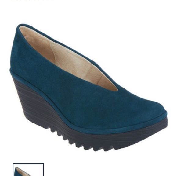 fly london women's yaz wedge pump